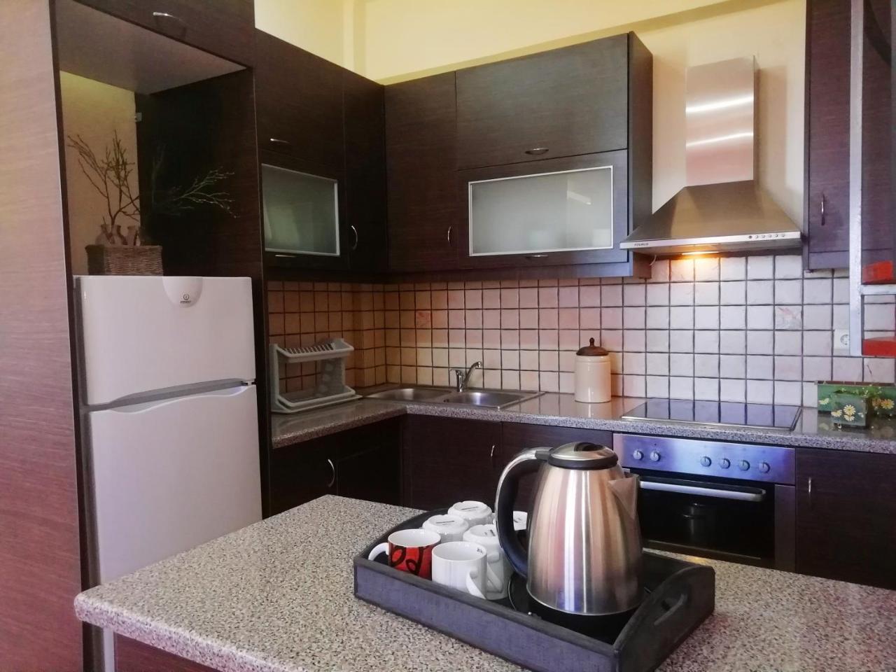 Point Twins Apartments Vrondádosz Kültér fotó